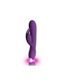 Flutter Rabbit Vibrador con Conejito 2 Motores Púrpura