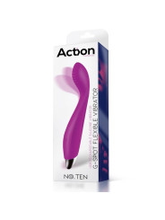 No. Ten Vibrador Hiper-Flexible Punto-G USB Magnético Silicona