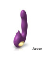 Toka Vibrador con Oscilación 360 Grados y Lengua Estimuladora