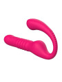 No. TwentyThree Vibrador Doble con Pulsación y Thrusting Flexible 180 Grados