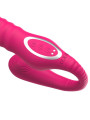 No. TwentyThree Vibrador Doble con Pulsación y Thrusting Flexible 180 Grados