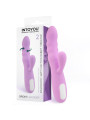 Brightlavender Vibrador y Rotador Doble Motor 360º USB Silicona