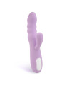 Brightlavender Vibrador y Rotador Doble Motor 360º USB Silicona