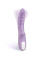 Brightpurple Vibrador y Rotador Doble Motor 360º USB Silicona