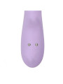 Brightpurple Vibrador y Rotador Doble Motor 360º USB Silicona