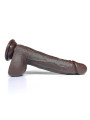 Severo Dildo Realista Turbo Shaking Thrusting, Rotación 360 Grados Control Remoto Efecto Calor