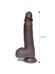 Severo Dildo Realista Turbo Shaking Thrusting, Rotación 360 Grados Control Remoto Efecto Calor