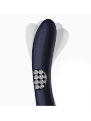 Royalspace Vibrador con Lenguas Estimuladoras y Bolas Internas 360 Grados Azul