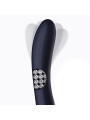 Royalspace Vibrador con Lenguas Estimuladoras y Bolas Internas 360 Grados Azul