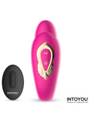 Lanty Vibrador para Parejas con Oscilación 360 Grados y Control Remoto