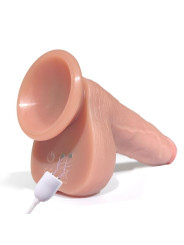 Tiberio Dildo Realista Turbo Shaking con Thrusting, Rotación 360 Grados y Control Remoto Silicona Líquida