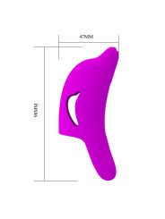 Delphini Estimulador de Dedo con Vibración
